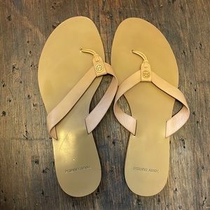 Tory Burch Manon Thong Sandal - Calf Leather, size 8.5